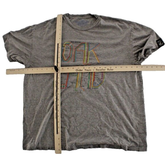 Beast Oakland BART Line Shirt Size XL - Picture 3 of 6